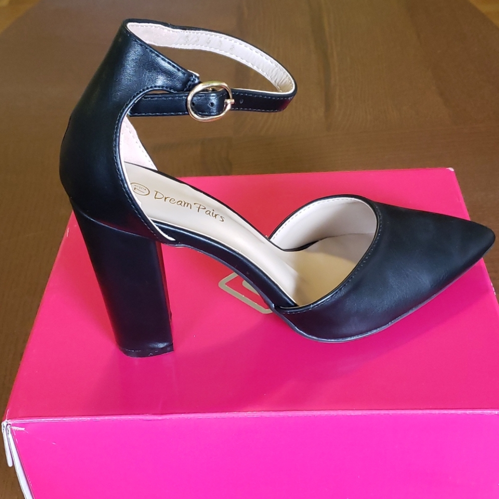 Black high heels